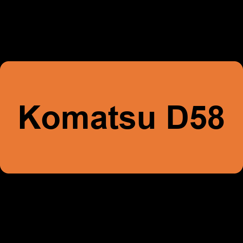 Komatsu D58